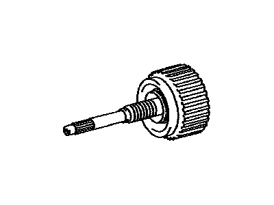 Toyota 35701-0C040 Shaft Sub-Assembly, INPU