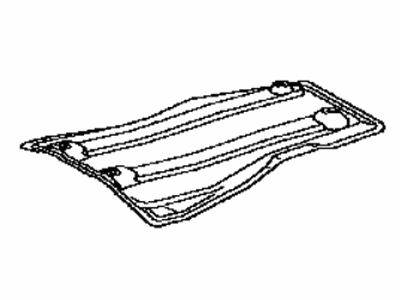 Toyota 58327-0C090 Insulator, Main Muffler Heat