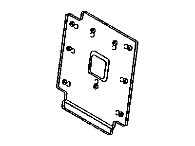 Toyota 71701-0C040-E0 Board Sub-Assy, Rear Seat Back, RH