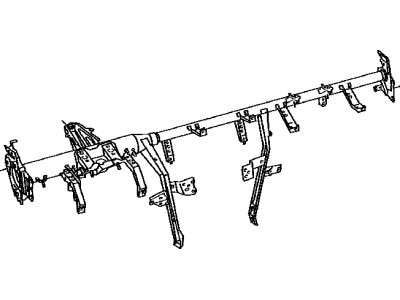 Toyota 55330-0C080 Reinforcement Assembly