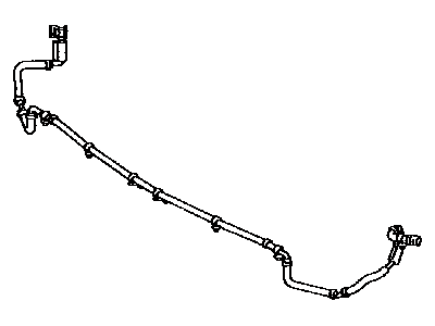 Toyota 85270-0C010 Hose, HEADLAMP Cleaner