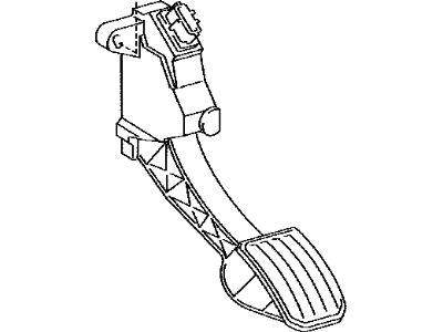 Toyota 78110-0C010 Sensor Assy, Accelerator Pedal