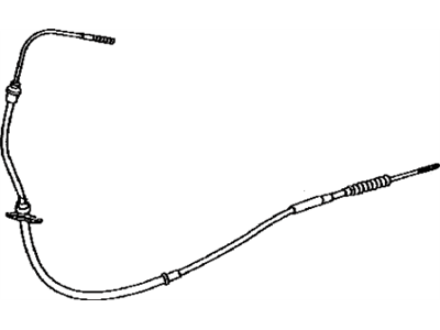 Toyota Tundra Parking Brake Cable - 46410-0C011