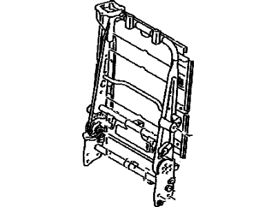 Toyota 71017-0C081 Frame Sub-Assembly, Rear Seat