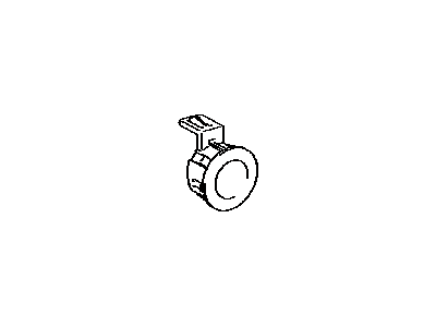 Toyota 89348-33040-D1 RETAINER, Ultrasonic Sensor