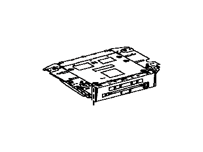 Toyota 86680-34120 Display Assembly, TELEVI