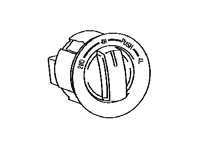 Toyota 84724-0C010 Switch, 4 Wheel Drive Control