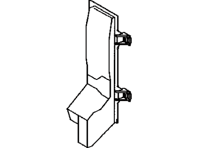 Toyota 32917-0C030 Duct, Transmission Oil Cooler Air