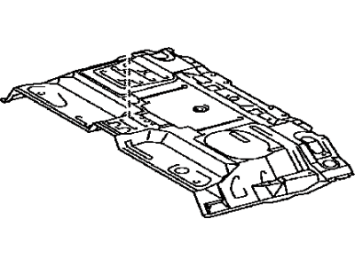 2006 Toyota 4Runner Floor Pan - 58211-35030