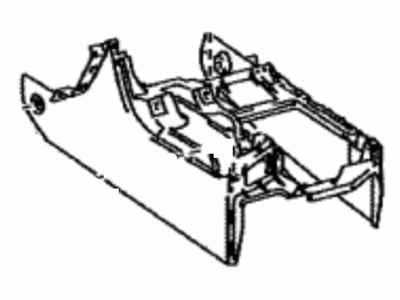 2009 Toyota Sequoia Center Console Base - 58811-0C040-C0