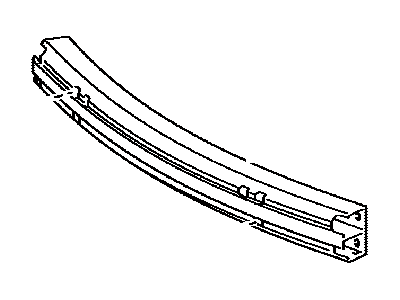 Toyota 52131-0C040 Reinforcement, Front Bu