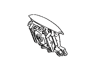 Toyota 45130-0C090-C0 Pad Assembly, Steering W