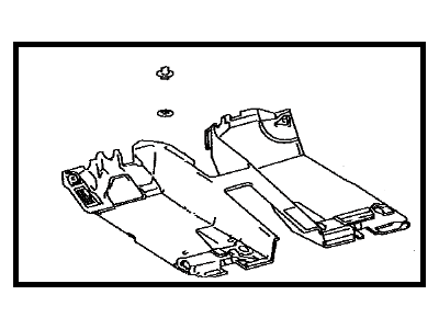 Toyota 58510-0C580-C0 Carpet Assembly, Floor