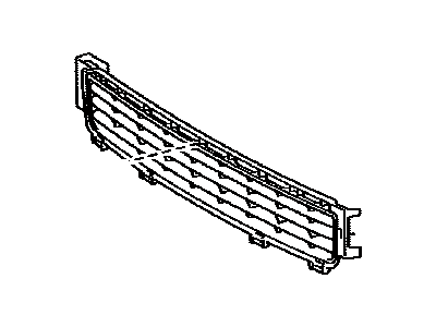 Toyota 52711-0C030 Garnish, Front Bumper