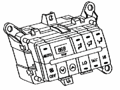 Toyota Sequoia A/C Switch - 55905-0C070