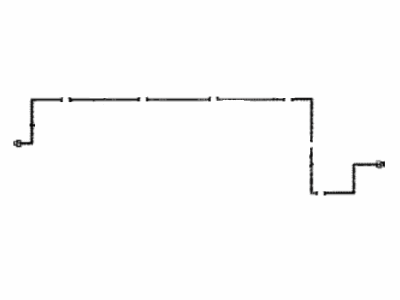 2016 Toyota Sequoia Brake Line - 47324-0C101