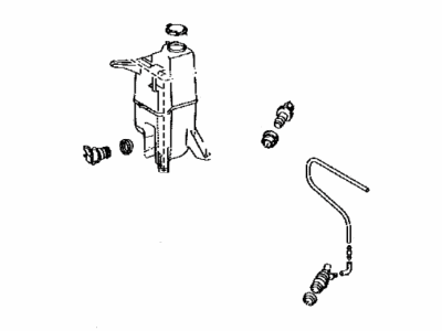 Toyota Sequoia Washer Reservoir - 85310-0C090