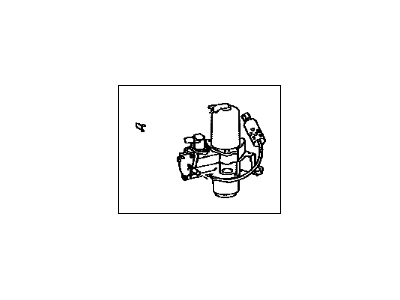 Toyota 48914-34021 Compressor, Height Control