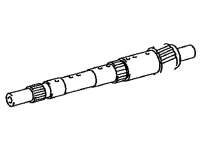 2005 Toyota Tacoma Intermediate Shaft - 35713-0C010