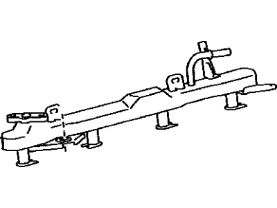 Toyota 23814-38131 Pipe, Fuel Delivery