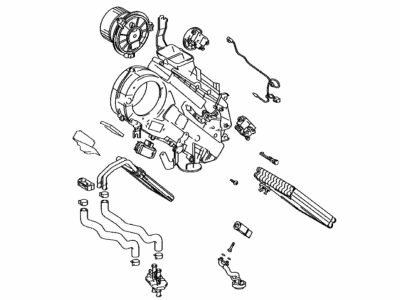 Toyota 87030-0C030 Unit Assy, Cooling, Rear