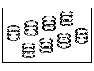 1986 Toyota Corolla Piston Ring Set - 13013-64070