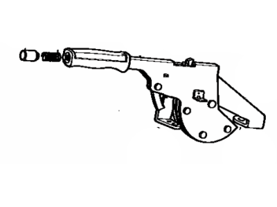 Toyota 46210-60040-16 Lever Assy, Parking Brake