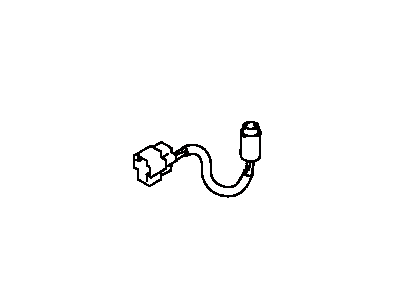 Toyota 81875-89102 Socket & Wire, Key Cylinder Lamp