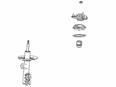 2022 Toyota Corolla Shock Absorber - 48510-8Z459