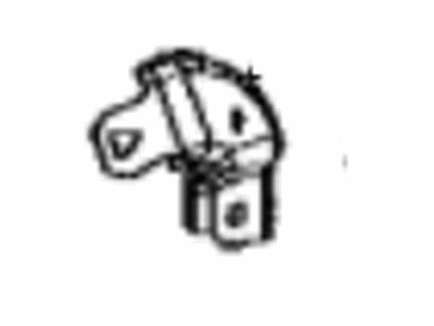 16575-F2100 Toyota Water Hose Bracket Illustration 1 of 1