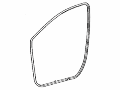 Toyota 62312-02330 WEATHERSTRIP, Fr Doo