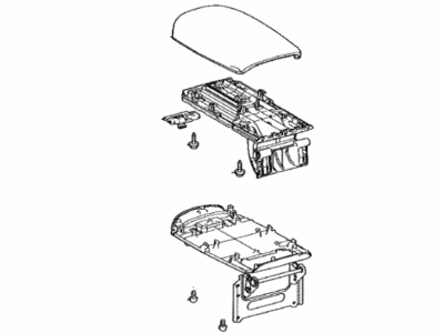 Toyota 58905-02D61-C2 DOOR SUB-ASSY, CONSO