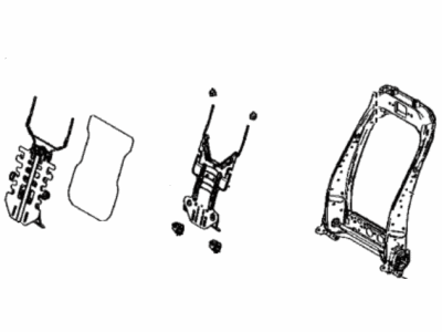 Toyota 71640-02B70 Spring Assembly, Fr Seat