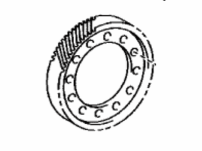 41221-12570 Toyota Front Differential Ring Gear Illustration 1 of 1
