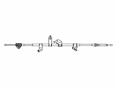 2020 Toyota Corolla Parking Brake Cable - 46420-02390