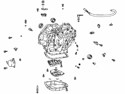 Toyota 30400-12760 TRANSAXLE Assembly Cont