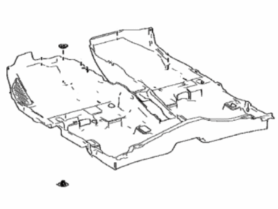 Toyota 58510-02M50-C0 Carpet Assembly, Floor