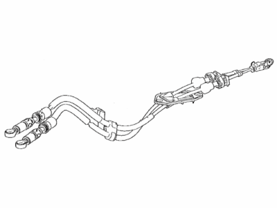 Toyota 33820-02A10 Cable Assembly, TRANSMIS