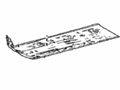 2020 Toyota Corolla Floor Pan - 58111-02221