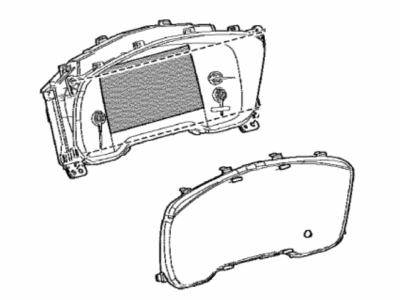 Toyota 83800-FEX00 METER ASSY, COMBINAT