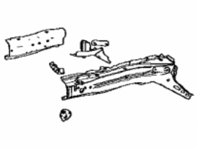 Toyota 57027-02030 Member Sub-Assembly, Fr