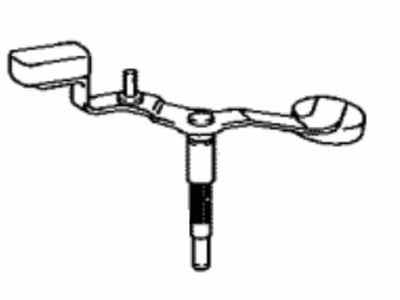 33253-12050 Toyota Shift Lever Outer Illustration 1 of 1
