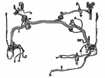 Toyota 82111-F2E21 Wire, Engine Room Ma