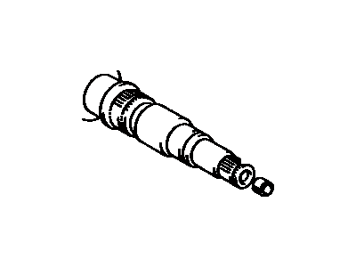 Toyota 90254-11005 Pin, Slotted Spring