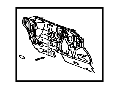 Toyota 55101-2B920 Panel Sub-Assy, Dash
