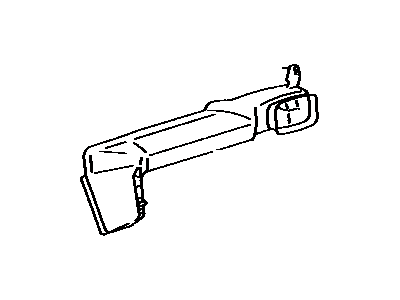 Toyota 55845-20190 Duct, Heater To Register