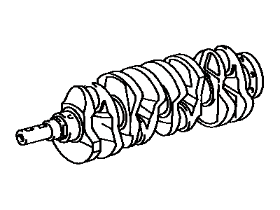 Toyota 13411-74906 CRANKSHAFT