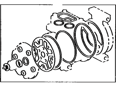 Toyota 88335-32010 Gasket Kit, Overhaul