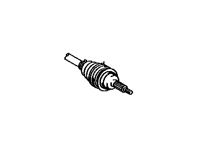 1989 Toyota Celica Axle Shaft - 42340-20010