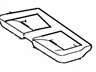 Toyota 71611-20540 Pad, Rear Seat Cushion